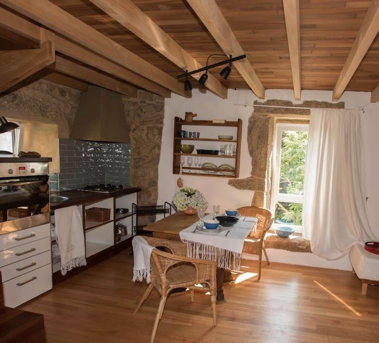 Refugio Playa Caldebarcos Βίλα Carnota Εξωτερικό φωτογραφία